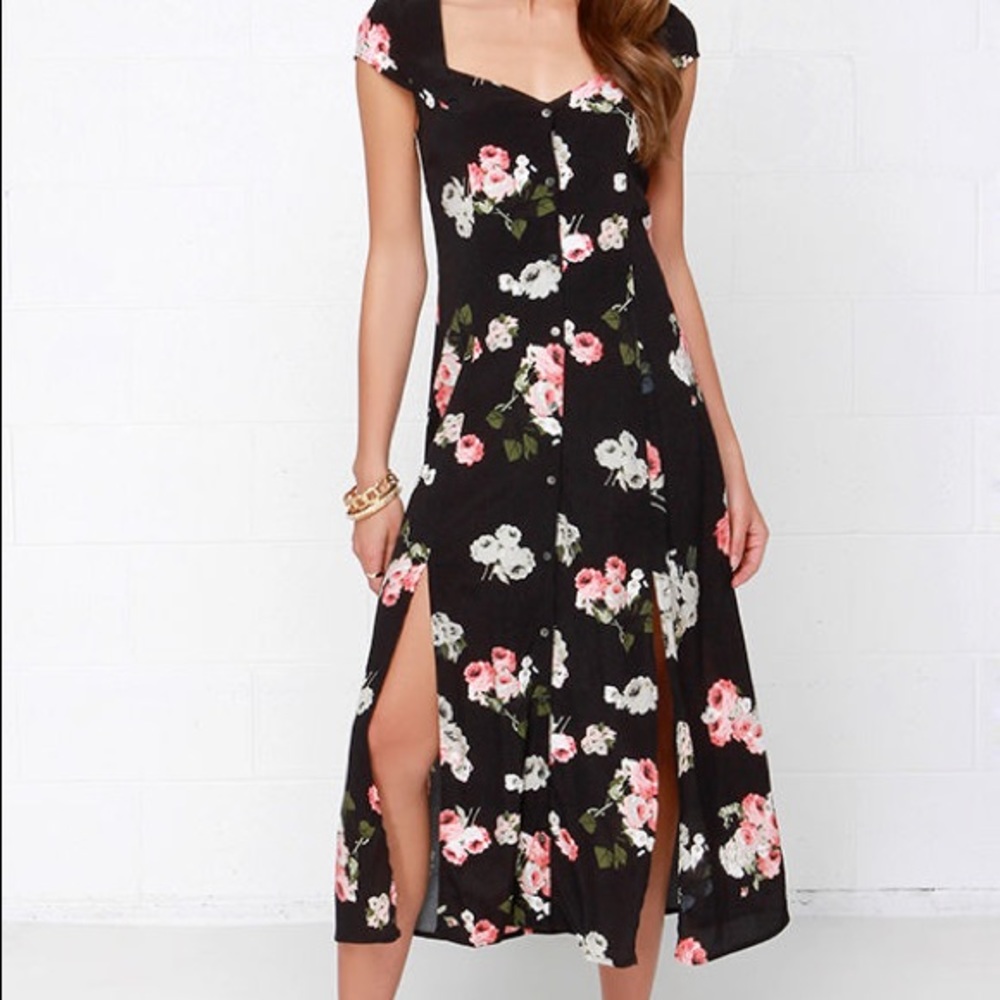 MINKPINK FLORAL DRESS
